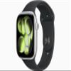 Apple Watch Series 11 [GPS, 46mm] Silver Aluminum Case with Black Sport Band, S/M (Renewed) view 1