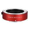 10~16mm Close up Extension Tube Set Multi Functional Metal Electronic Adapter Ring 10mm + 16mm Autofocus Adjustable Aperture Macro Extension Tube Set for Macro Photography Red view 4