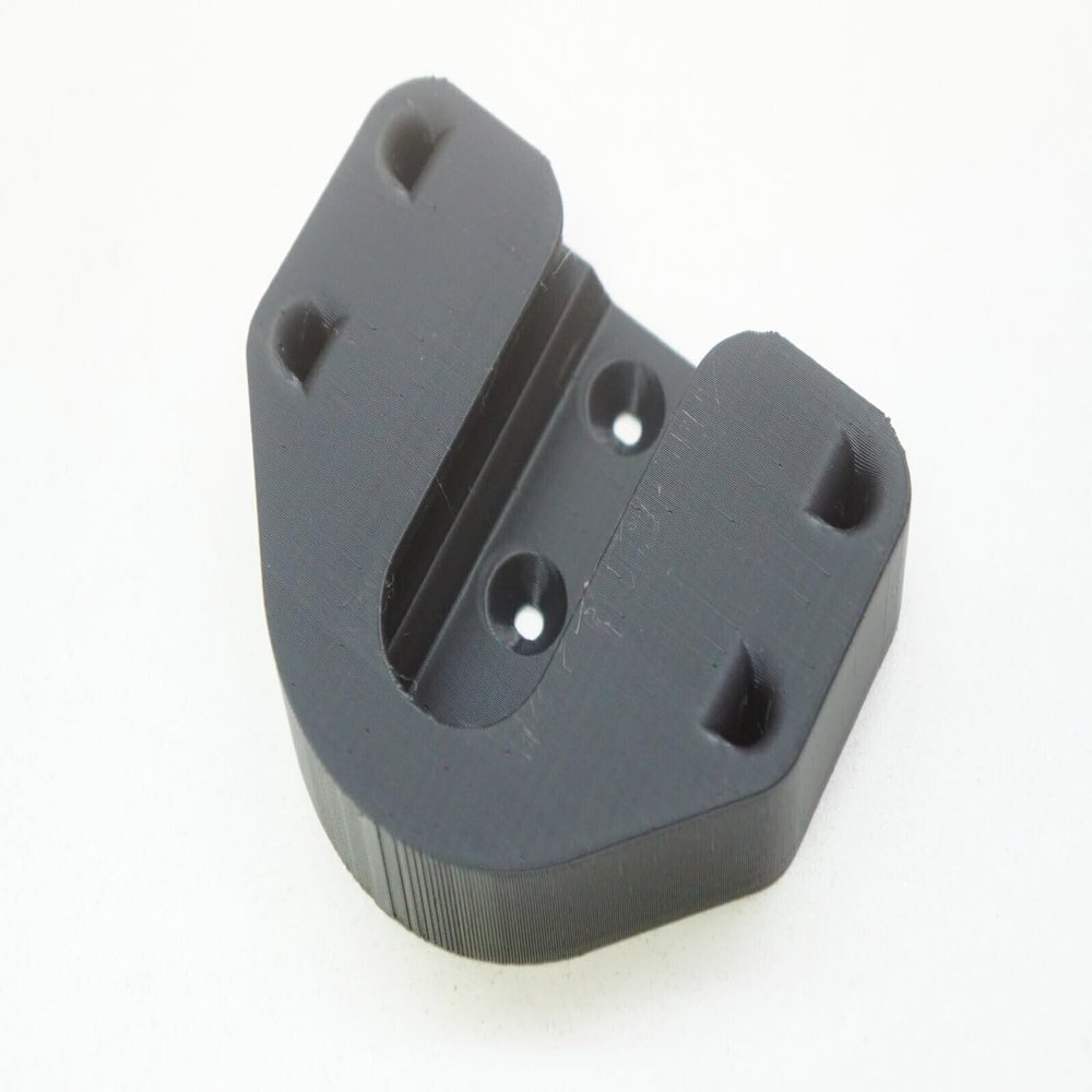 3DEXL Camera Mount Bracket for Tree, Pole, Wall, Siding for Ring Outdoor Cam Plus, Color: Black