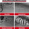 1 Meters Aluminum Alloy Trunking, Half Round Cable Cover/Self-Adhesive Cable Management(NO.3) view 2