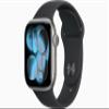 Apple Watch Series 11 [GPS + Cellular, 42mm] Space Gray Aluminum Case with Black Sport Band, M/L (Renewed) view 1