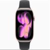Apple Watch Series 11 [GPS, 46mm] Rose Gold Aluminum Case with Black Sport Band, M/L (Renewed) view 2