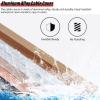 Square Luminum Alloy Trunking, Self Adhesive Cable Raceway Hider/Floor Cable Management(Grey1 1 m 40x20 mm) view 3