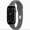 Apple Watch Series 11 [GPS + Cellular, 46mm] Slate Titanium Case with Stone Gray Sport Band, S/M (Renewed) view 1