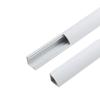 Cord Hider,PVC Corner Wire Channel,Cable Raceway Cord Cover with Self-Adhesive Backing(Large) view 1