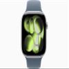Apple Watch Series 11 [GPS, 46mm] Silver Aluminum Case with Anchor Blue Sport Band, S/M (Renewed) view 2