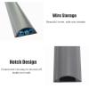Cord Hider,PVC Cable Raceway Cover,Wall Mount Cable Concealer Management Self Adhesive(Black,No.3) view 4