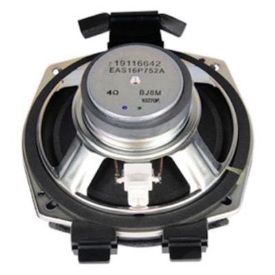KarParts360 for Chevy Tahoe 2003 2004 2005 2006 Door Radio Speaker Front | Steel | Natural | Midrange Driver | 4 Ohm Impedance
