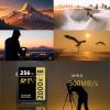 Air Shark Professional SD Memory Card V90, 256GB, Dual Row Gold Finger UHS-II, 300MB/s Speed, Level 10 view 2