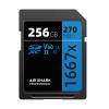 Air Shark Professional SD Memory Card V60, 256GB, Dual Row Gold Finger UHS-II, 270MB/s Speed, Level 10 view 1