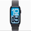 Apple Watch SE 3 [GPS, 44mm] Midnight Aluminum Case with Dark Gray Sport Loop Band, One Size (Renewed) view 2