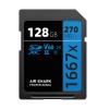 Air Shark Professional SD Memory Card V60, 128GB, Dual Row Gold Finger UHS-II, 270MB/s Speed, Level 10 view 1