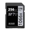 Air Shark Professional SDXC Memory Card, 256GB, V30 Class 10, 170MB/s Transfer Speed view 1