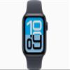 Apple Watch SE 3 [GPS, 40mm] Midnight Aluminum Case with Black Sport Band, M/L (Renewed) view 2