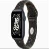 Apple Watch SE 3 [GPS + Cellular, 40mm] Midnight Aluminum Case with Midnight Black Nike Sport Band, S/M (Renewed) view 1