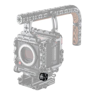 25 mm Bolt-On Rosette (3/8"-16) ARRI-Style Anti-Twist Mounting Interface with Locking Pins & Tool Pass-Through Add Rosette Handles Anywhere on Your Rig