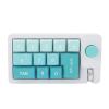 GOWENIC Mechanical Number Pad, 12 Programmable Buttons, 12 RGB LED Backlights, Anti Key Conflict dDesign, Customizable Hot Swap Buttons (Green) view 1