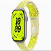 Apple Watch Series 11 [GPS + Cellular, 46mm] Space Gray Aluminum Case with Volt Splash Nike Sport Band, M/L (Renewed) view 1
