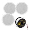 Polk Audio MC 60 6.5 Inch in Ceiling Speaker Cable Bundle (3 Pack) view 1