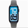 Apple Watch SE 3 [GPS + Cellular, 44mm] Midnight Aluminum Case with Stone Gray Sport Band, S/M (Renewed) view 2
