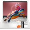 HP 14-inch Lightweight Laptop  16GB RAM, 1.25TB Storage (128GB SSD + 128GB External + 1TB Cloud), HD Display, Windows 11, 1-Year Microsoft 365, w/Wireless Earbuds  Silver, Business & Home Use view 1