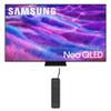Samsung QN55QN80FAFXZA 55 Inch Neo QLED QN80F Series Supreme UHD 4K TV with an AudioQuest G8 8-Outlet USB-A/USB-C AC Power Surge Protector (2025) view 1
