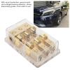 1x0GA in 3x4GA Out Distribution Block Holder, 60A Ground Distribution Block, ABS Holder for Car Trucks Ships Audio Amplifier Modification, view 4