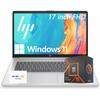 HP 17.3 Inch FHD Business Laptop with Office 365 for The Web, AMD 7000 Series Ryzen Processor (Beats Intel i7-1355U), Copilot AI, 32GB RAM, 2TB SSD, HDMI, Wi-Fi 6, Windows 11, WOWPC USB, No Mouse view 1