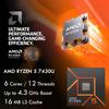 HP 17.3 Inch FHD Business Laptop with Office 365 for The Web, AMD 7000 Series Ryzen Processor (Beats Intel i7-1355U), Copilot AI, 32GB RAM, 2TB SSD, HDMI, Wi-Fi 6, Windows 11, WOWPC USB, No Mouse view 2