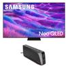 Samsung QN55QN80FAFXZA 55 Inch Neo QLED QN80F Series Supreme UHD 4K TV with an AudioQuest PowerQuest2 Power Filter/Surge Protector 6 Outlet (2025) view 1
