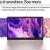 HP Ultrabook 14 Laptop with Free Microsoft 365  16GB RAM  Intel 4-Core CPU  1.1TB Storage (64GB OnBoard w/ 64GB External + 1TB OneDrive)  Windows 11 w/o Earphones (Pink) view 3