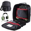 Amotpo Pilot Headset Bag Aviation Headset Pilot Bag, Durable Aviation Flight Carry Case with Multiple Pockets for Aviation Headset, Pilot Kneeboard and Other Accessories view 1