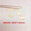 420nm Longpass Filter Optical Glass for Photocatalysis(5pcs 20x1.0mm) view 2