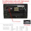 16Pin Car Radio Stereo Power Retrofit Harness Cable Wire for Honda Civic CRV 2012 13 14 Canbus Box Antenna USB Adapter Support OEM Camera USB view 4