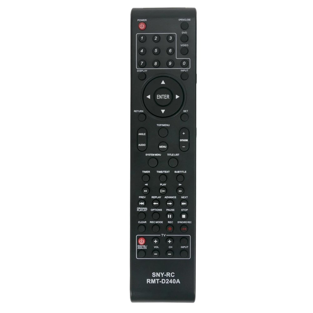 RMT-D240A DVD Remote Control for Sony DVD VCR Comb Player