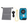 Diving Camera with 48MP, 2.4 Inch Color Screen, 1080P Video, 5M, 32GB Memory Card - Anti Shake, Face Recognition, While Charging, Ideal for Underwater Adventu (Blue) view 1