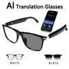 Loycco AI Translation Smart Glasses with Chat GPT for Men and Women, Bluetooth glasses with Translator 164 Languages Blue light Lens, Music Playback & Hands-Free Calls, UV & Blue Light Protection view 2