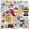 100PCS Funny Holographic Stickers for Adults, Meme Waterproof Vinyl Sticker for Water Bottle,Laptop Phone,Kindle,Journal,Scrapbook,Skateboard,Luggage,No Repeats view 1