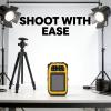 Diving Camera with 48MP, 2.4 Inch Color Screen, 1080P Video, 5M, 32GB Memory Card - Anti Shake, Face Recognition, While Charging, Ideal for Underwater Adventu (Yellow) view 4