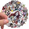 100Pcs The Nightmare Before Christmas Sticker for Kids, Cartoon Waterproof Vinyl Decal for Teen Girl Water Bottle Skateboard Notebook Phone Guitar Bike view 4