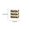 100Pcs Funny Spanish Motivational Stickers Motivational Spanish Sticker for Teens Adults, Positive Quotes Stickers Cool Affirmation Positive Decals for Laptop Scrapbook Hard Hats (Spain) view 2
