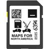 2025 Release GPS Navigation SD Card Compatible with GMC Chevry Cadilla Buick,Silverado, Equinox and More Navi System,USA Canada Mexico Maps,Plug and Play for Use,2024 Maps Updated - Part 85856394 view 1
