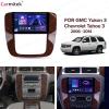9Inch 2Din Installation Dash Kit Fits for Chevrolet Gmc Yukon Tahoe Suburban 2007-2012 Aftermarket Android Car Radio Stereo Mounting Fascia Panel view 3