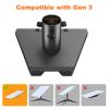 Starlink Gen 3 Mount, Fixed Position Pole Mount Adapter Bracket for Starlink V3 Router Dish, fits masts from 1.1-1.65 in (25-42mm) Easy Installation view 4
