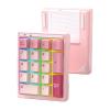 ZMX YUMI17 Mechanical Number Pad,VIA/QMK Programmable Macro Numpad Aluminum CNC Hot Swappable Gasket Creamy Numeric Keypad Wireless BT5.0/2.4Ghz/USB-C RGB Gaming Keypad for Laptop/PC (Pink) view 1