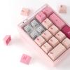 ZMX YUMI17 Mechanical Number Pad,VIA/QMK Programmable Macro Numpad Aluminum CNC Hot Swappable Gasket Creamy Numeric Keypad Wireless BT5.0/2.4Ghz/USB-C RGB Gaming Keypad for Laptop/PC (Pink) view 4