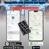 2026 New Wallet Tracker for Both iOS & Android Phones, Dual System Rechargeable Tracking Card Compatible with Apple Find My & Google Find Hub Device for Luggage, Passport, Purse Gift view 3