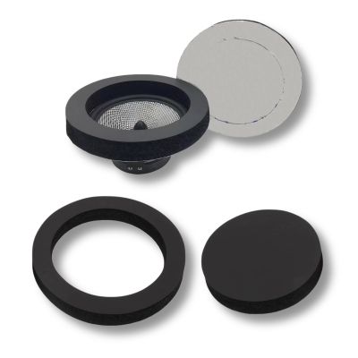 WDiYA Foam Subwoofer Speakers Enhancer, Self Adhesive Car Speaker Foam Rings
