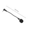 CAXUSD Mini Flexible Microphone Mic for PC Laptop Notebook Lightweight Portable Wired Microphone with Sensitivity and Frequency Range Compatible with Skype MSN and Voice Recognition view 2