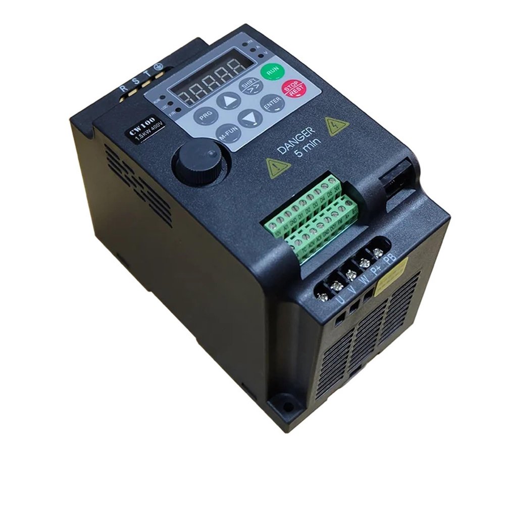 0.75KW/1.5KW/2.2KW 1/2/3HP 380V VFD Economical Variable Frequency Drive Converter Motor Speed Vector Control Small Inverter(1.5KW)